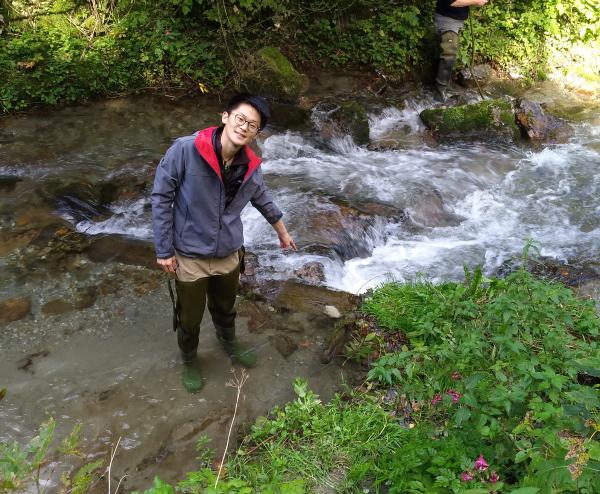 Point out to where he studied his insects2